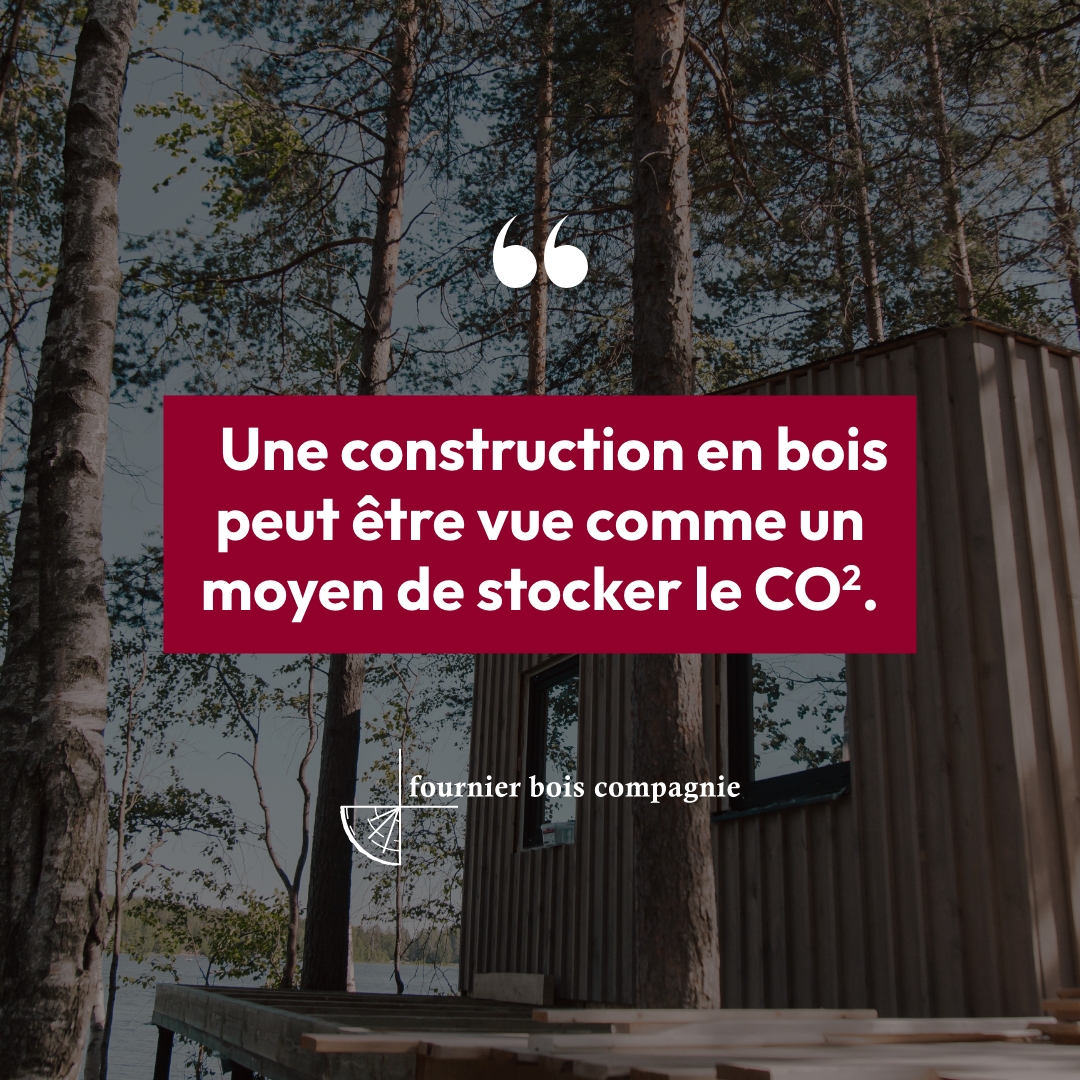 Le bois, moyen de stocker du CO2